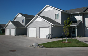 Bluestem Townhomes development